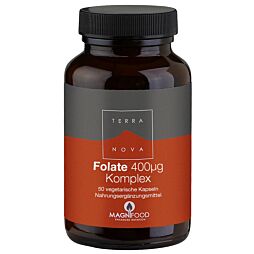 Terra Nova Folate 400µg Kapseln 50 Stück