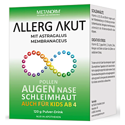 ALLERG AKUT Pulver-Drink Metanorm 120g