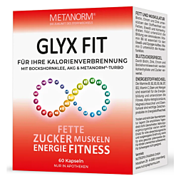GLYX FIT Kapseln Metanorm 60 Stück
