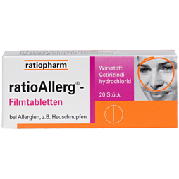 Ratioallerg Filmtabletten 20 Stück