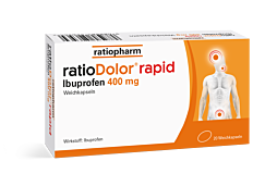 Ratiodolor rapid Weichkapseln 400mg 20 Stück