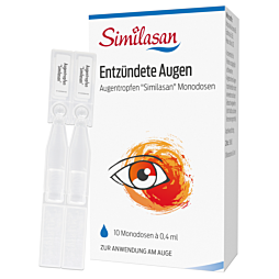 Similasan Augentropfen Entzündete Augen Monodosen 10 Stück