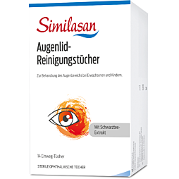Similasan Augenlid Reinigungstücher 14 Stück