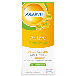 Solarvit Active D3K2 Magnesium Tabletten 60 Stück