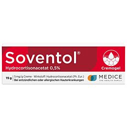 Soventol Hydrocortisonacetat Creme 0,5% 15g