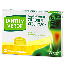 Tantum Verde Lutschpastillen Zitrone 20 Stück