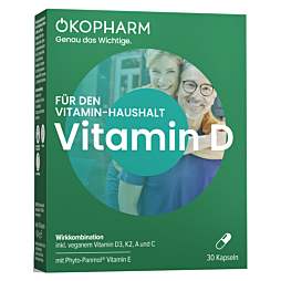 Ökopharm VITAMIN D Wirkkombination Kapseln 30 Stück