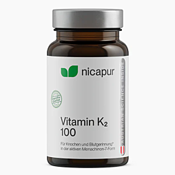 NICApur Vitamin K2 100µg Kapseln 60 Stück