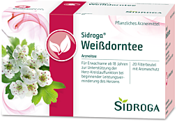 Sidroga EINZELSORTE Weißdorntee 20 Filterbeutel