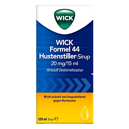 Wick Hustenstiller Sirup Formel 44