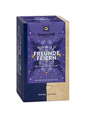 Sonnentor Tee Happiness is Freunde feiern bio Beutel 18 Stk.