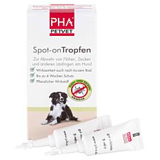 PHA Spot-on Tropfen für Hunde 2 x 2 ml