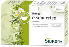 Sidroga WELLNESS 7-Kräutertee 20 Filterbeutel