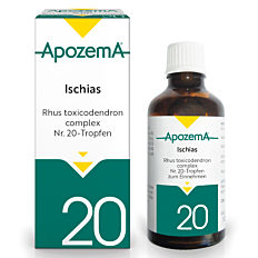 Apozema Tropfen Nr. 20 Ischias - Rhus toxicodendron complex 50ml