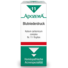 Apozema Tropfen Nr. 11 Blutniederdruck - Kalium carbonicum complex 50ml