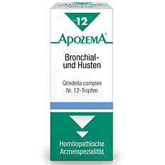 Apozema Tropfen Nr. 12  Bronchial & Husten - Grindelia complex 50ml
