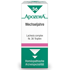 Apozema Tropfen Nr. 36 Wechseljahre - Lachesis complex 50ml
