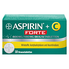 Aspirin C forte 800mg/480mg Brausetabletten 10 Stück