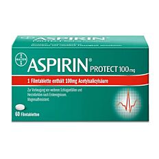 Aspirin Protect Filmtabletten 100mg 60 Stück