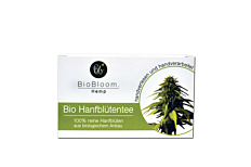 BioBloom Hanfblütentee Aufgussbeutel 20 Stück