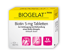 Biogelat Biotin Tabletten 5mg