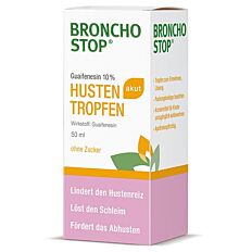 Bronchostop Guaifenesin Hustentropfen 10%