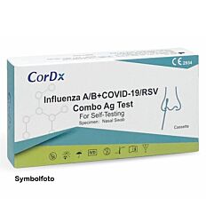 Antigen-Selbsttest Influenza A/B + Covid-19 + RSV 