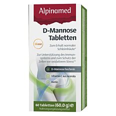 Alpinamed D-Mannose + Vitamin C + Biotin Tabletten 60 Stück