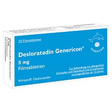 Desloratadin Genericon 5mg Filmtabletten