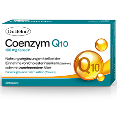 Dr. Böhm Coenzym Q10 100mg Kapseln