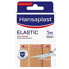 Hansaplast Elastic 1m x 6cm Pflaster