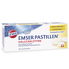 Emser Pastillen Vanille zuckerfrei 30 Stück