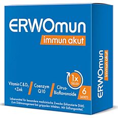 ERWOmun immun akut Pulver Sachets 6 Stück