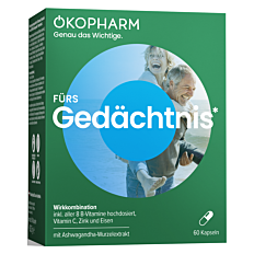 Ökopharm GEDÄCHTNIS Wirkkombination Kapseln 60 Stück