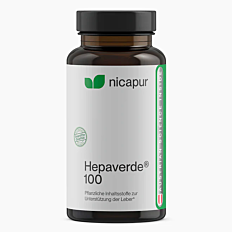 NICApur Hepaverde 100 Kapseln 60 Stück