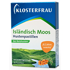 Klosterfrau Isländisch Moos Hustenpastillen 24 Stück
