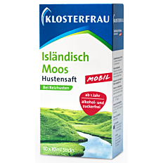 Klosterfrau Isländisch Moos MOBIL Hustensaft 10x10ml Beutel