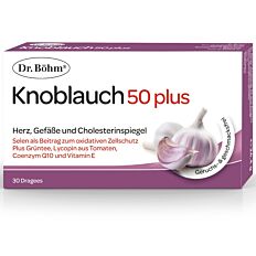 Dr. Böhm Knoblauch 50 plus Dragees 30 Stück
