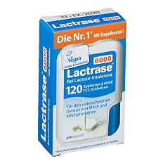 Lactrase 6.000 FCC Tabletten im Klickspender 120 Stück