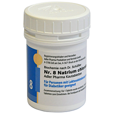 Schüßler Salze Kautabletten Nr. 8 Natrium chloratum D6 100g