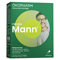Ökopharm Mann Wirkkombination Kapseln 60 Stück
