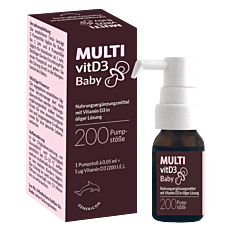 Multivit D3 Baby + Dosierpumpe 10ml