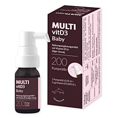 Multivit D3 Baby + Dosierpumpe 10ml