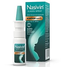 Nasivin Nasenspray SANFT Kind 0,025% 10ml
