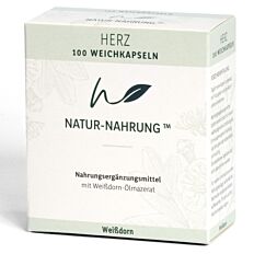 Natur-Nahrung Herz Weißdorn Weichkapseln