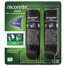 Nicorette Spray Mint 1mg-2 Stück