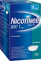 Nicotinell Lutschtabletten Mint 1mg 96 Stück