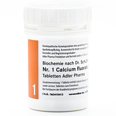 Schüßler Salze Nr. 1 Calcium fluoratum D12
