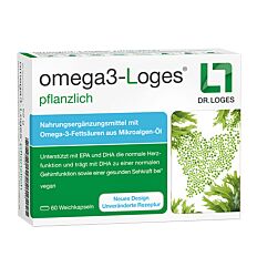 Omega3-Loges pflanzlich Kapseln-60 Stück