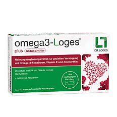 Omega3-Loges plus Astaxanthin Kapseln